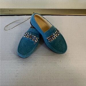 Elvis blue suede shoes ornament- Kurt Adler